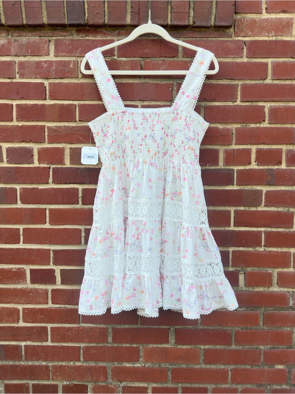 Altar’d State Floral Tiered Mini Dress NWT